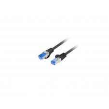 Lanberg PCF6A-10CC-1000-BK cable de red Negro 10 m Cat6a S/FTP (S-STP)