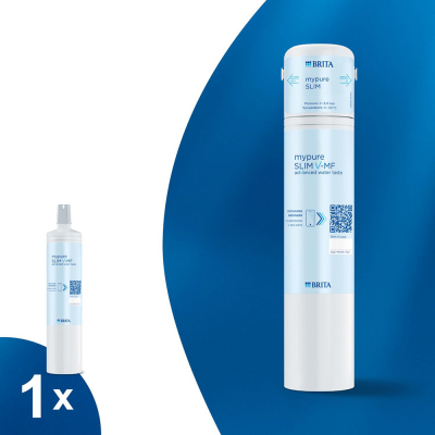 Sistema de filtración de agua para grifo mypure slim v-mf filtro para agua 1053236 brita