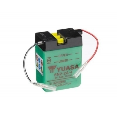 Yuasa battery 6N2-2A-4 Dry charged (sin electrolito) 6N2-2A-4