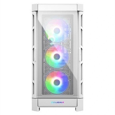 Cougar Caja Semitorre Duoface Rgb Blanca