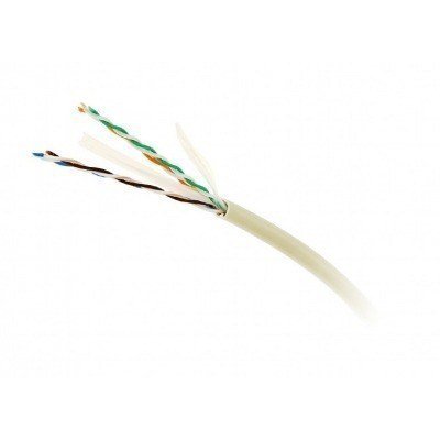 CABLE RED GEMBIRD UTP CAT6 TRENZADO CCA AWG24 BOBINA 305M GRIS