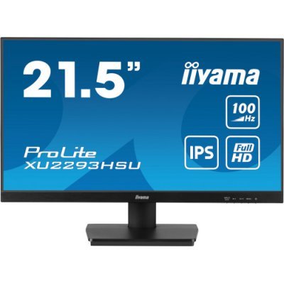 MONITOR IIYAMA 21.5, IPS, 1H 1DP, 2X 2.0, 100HZ, 300CD