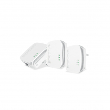 Strong Powerline 600 Triple Pack Mini 600 Mbit/s Ethernet Blanco 3 pieza(s)