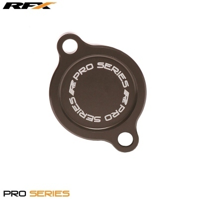 Tapa del filtro de aceite RFX Pro (anodizado duro) - Kawasaki KXF250 FXFC2010099H2