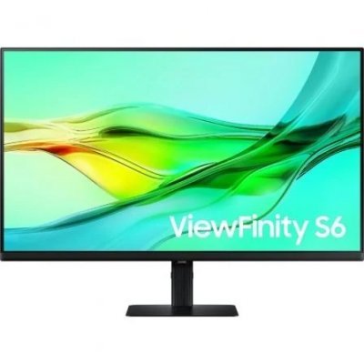 Monitor profesional Samsung ViewFinity S6 S60UD S32D600UAU - 27 QHD | Altura regulable | Color negro