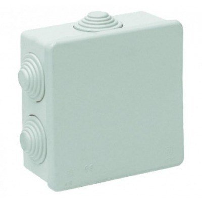 CAJA REGISTRO SUPERFICIE ESTANCA 80X80X35MM