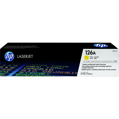 Cartucho de tóner original LaserJet 126A amarillo
