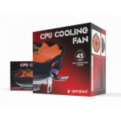 VENTILADOR DE REFRIGERACION GEMBIRD DE CPU 12 CM 45 W 4 PIN