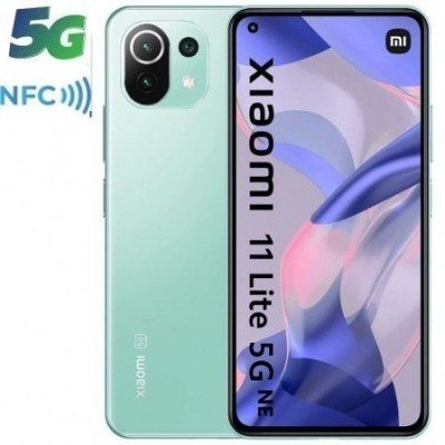 Smartphone Xiaomi 11 Lite NE 8GB/ 128GB/ 6.55/ 5G/ Verde Menta