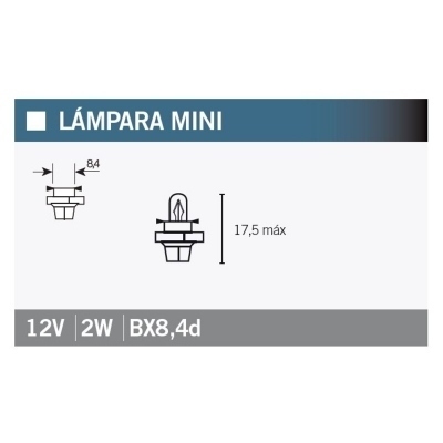 Caja de 10 lámparas OSRAM 2352MFX6 2352MFX6