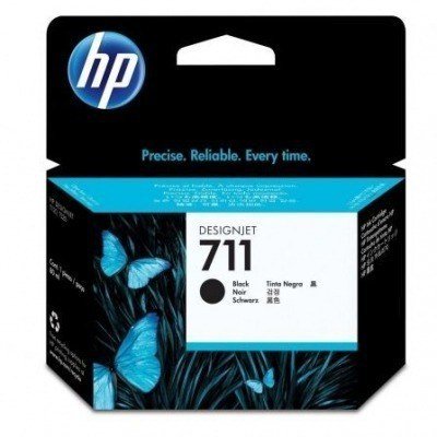 HP 711XL Negro Cartucho de Tinta Original - CZ133A