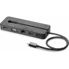 HP USB-C Mini Alámbrico USB 3.2 Gen 1 (3.1 Gen 1) Type-C Negro