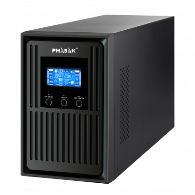SAI Online Conqueror Pro 1000 VA Online LCD/ 1000VA900W/ 3 Salidas/ Formato Torre