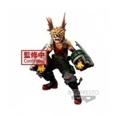 Figura banpresto my hero academia katsuki bakugo wfc super master the brush