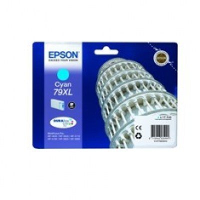 Cartucho tinta epson t790240 cian 79xl wf - 5000(serie) - torre de pisa