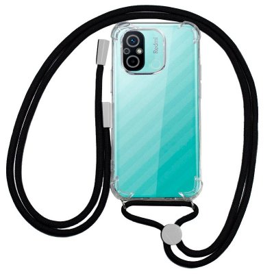 Carcasa COOL para Xiaomi Redmi 12C Cord?n Negro
