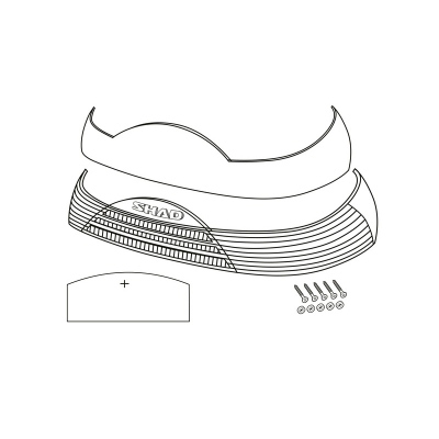 Reflector recambio Baul Shad SH46 D1B465CAR