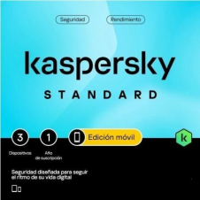 Kaspersky Standard Mobile para Android/ 3 Dispositivos/ 1 Año