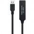 Cable Alargador Usb 3.0 Nanocable 10.01.0312/ Usb Macho - Usb Hembra/ 10M/ Negro