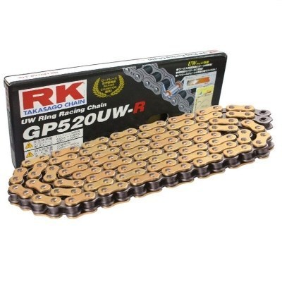 Cadena RK GB520UWR con 110 eslabones oro GB520UWR-110