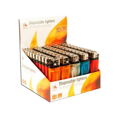 Encendedor standard colores surtidos euro/u