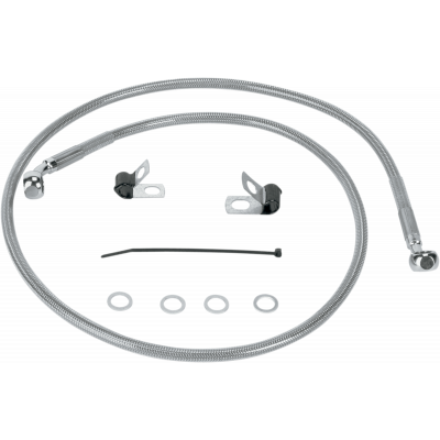 Kit de línea de freno de acero inoxidable DRAG SPECIALTIES 660310