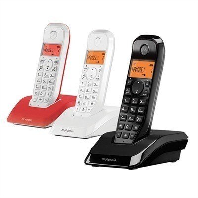 Motorola S1203 Teléfono DECT Trio Colores