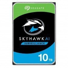 DISCO DURO INTERNO SEAGATE SKYHAWK AI SURVEILLANCE PARA VIDEOVIGILANCIA 3.5P 10TB ST10000VE001