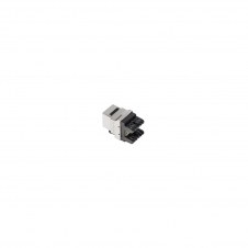 CONECTOR KEYSTONE LANBERG RJ45 HEMBRA EXTERNO LSA INTERNO FTP CAT 6 PARA CABLES 22-26AWG KSF6-1000