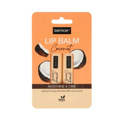 Balsamo labial coco, 2 uds