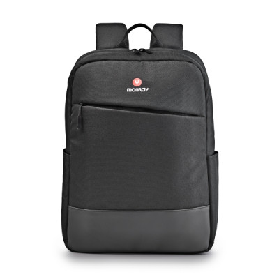 NGS Monray Sacks Venture Mochila para Portatil hasta 15.6 - Suave Acolchado Interno - Resistente al Agua - Bolsillo Exterior + 2 Bolsillos Laterales - Color Negro