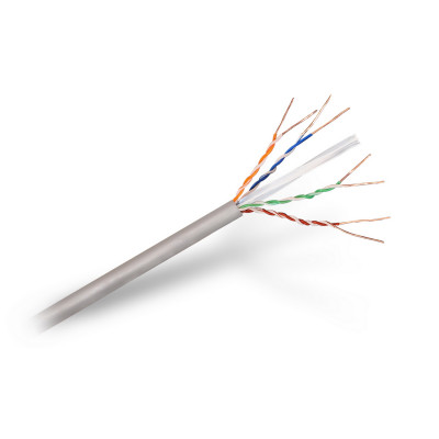 Aisens Cable De Red Rj45 Cat.6 Utp Rígido Awg24 Gris 305M
