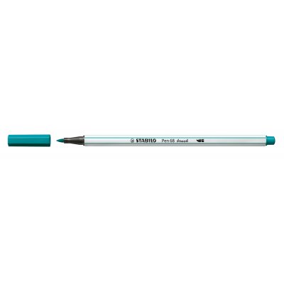 Pen 68 brush rotulador Medio Azul, Turquesa 1 pieza(s)