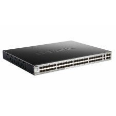 D-Link Gestionado L3 10G Ethernet (100/1000/10000) Negro, Gris