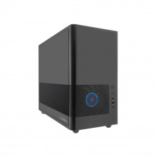 CoolBox CAJA MATX MP2 NEGRA USB-C 3.2 GEN1 VENTILADOR 120 PWM FULL METAL S/FTE