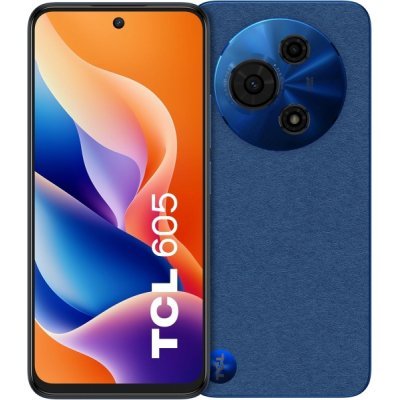 TCL 605 Smartphone 6.75 - 4GB - 128GB - Camara 50MP - Bateria 5200mAh - Color Azul
