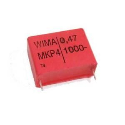 Condensador Polipropileno 470nF 1000Vdc R27,5mm