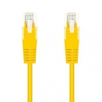 Cable de Red RJ45 UTP Nanocable 10.20.0403-Y Cat.6/ 3m/ Amarillo