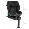 Silla de Coche Kikka Boo 40-150 cm i-Twis i-Size Negro