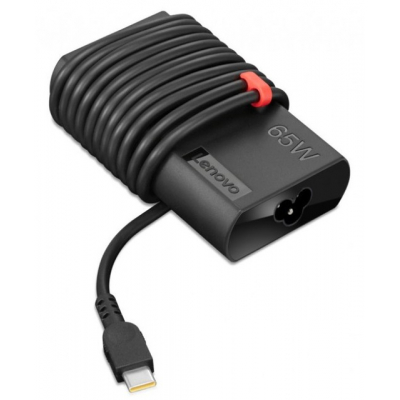 Lenovo - 4X20V24678 adaptador e inversor de corriente Interior 65 W Negro