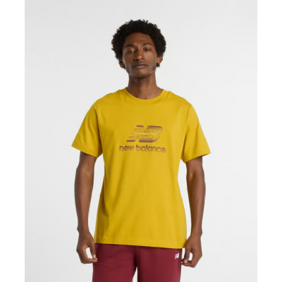 Camiseta NEW BALANCE SE SPEK LOGO TEE MT53502 BQG Amarillo