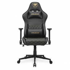 COUGAR Gaming ARMOR ONE V2 Silla para videojuegos universal Asiento acolchado Negro, Oro