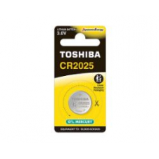 Pack 10 Pilas de Botón Toshiba CR2025 Litio 3V