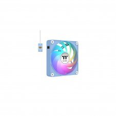Thermaltake CL-F196-PL12BU-A sistema de refrigeración para ordenador Carcasa del ordenador Ventilador 12 cm Azul 3 pieza(s)