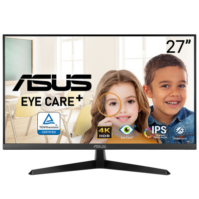 VY27UQ pantalla para PC 68,6 cm (27) 3840 x 2160 Pixeles 4K Ultra HD LCD Negro