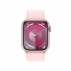 Apple Watch Series 9 Mrj13Ql/A 41Mm Pink Aluminium Case With Light Pink Sport Loop