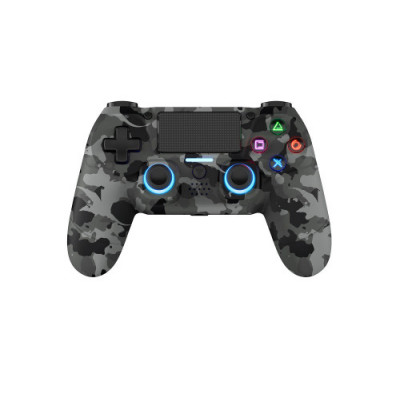 DRAGONSHOCK MIZAR+ BLUETOOTH WIRELESS CONTROLLER FULL GREY CAMO FOR PS4, PC, MOBILE /RGB