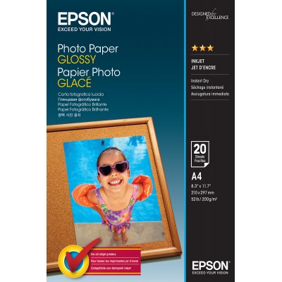 Photo Paper Glossy - A4 - 20 Hojas