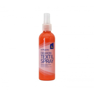 SPRAY LA PAJARITA PINT. TEXTIL 100ML NARANJA