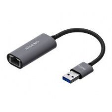Adaptador Aisens Usb-a 3.0 A Rj45 15cm Gris